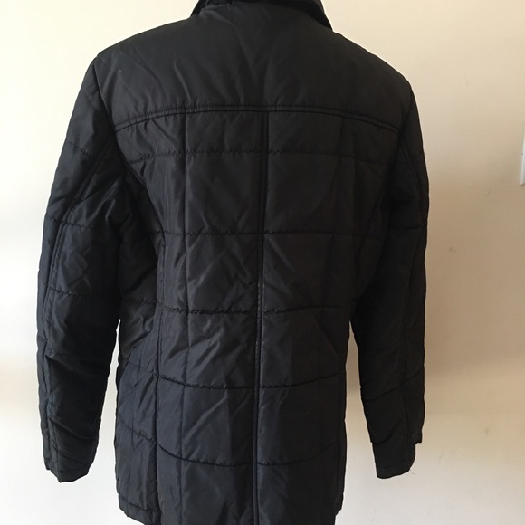 Kenneth Cole Black Zipper Front Jacket - Picture 4 of 8